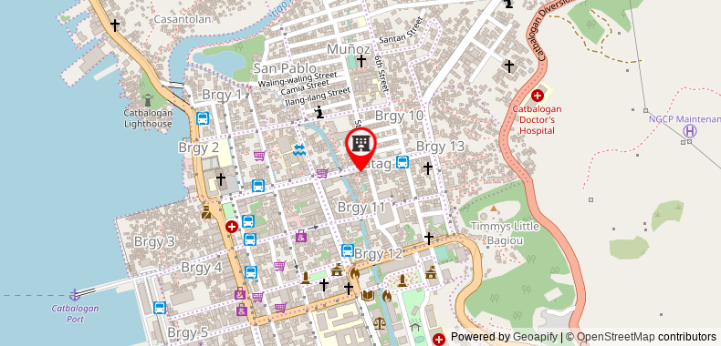 Bản đồ đến Casa Cristina Catbalogan City