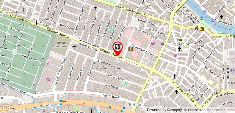 Best Western Oxford Suites Makati on maps