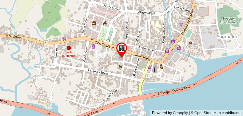 Asia Novo Boutique Hotel - Sorsogon on maps