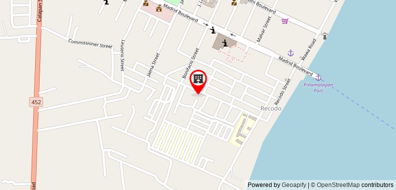 Seacliff Suites Hotel and Resort on maps
