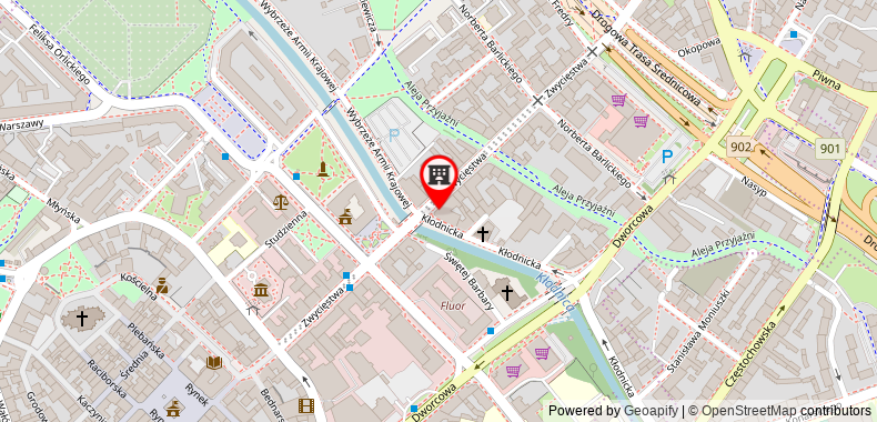 Hotel Diament Plaza Gliwice on maps