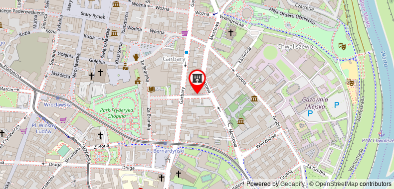 City Guest House Poznań on maps