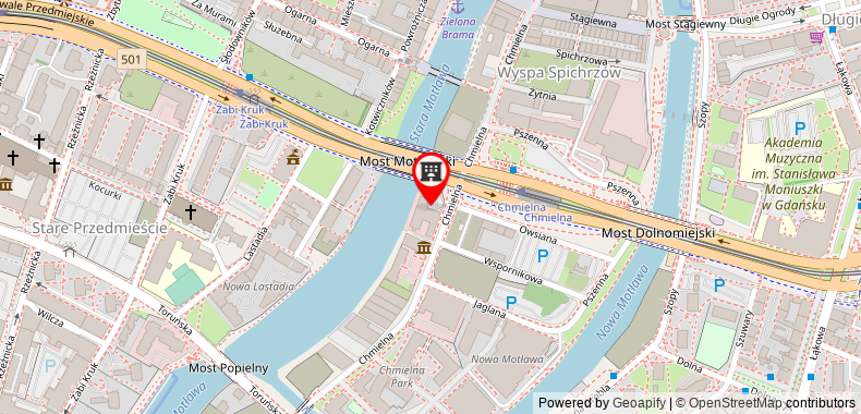Qubus Hotel Gdansk on maps
