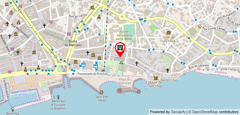 Bản đồ đến Khách sạn Residencial Mariazinha by Petit s