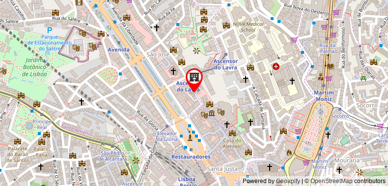 Bản đồ đến Khách sạn Portuense (Clean & Safe Certified)