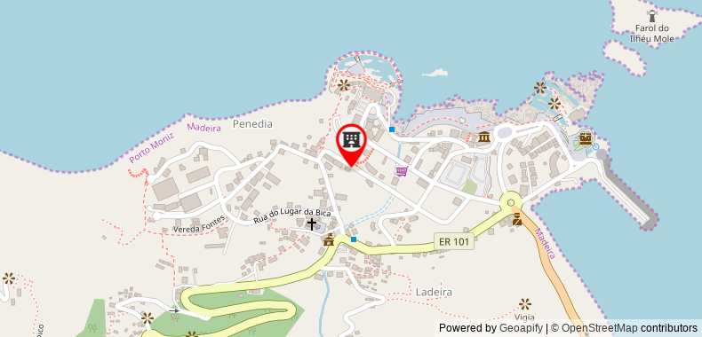 Bản đồ đến Porto Moniz Villa