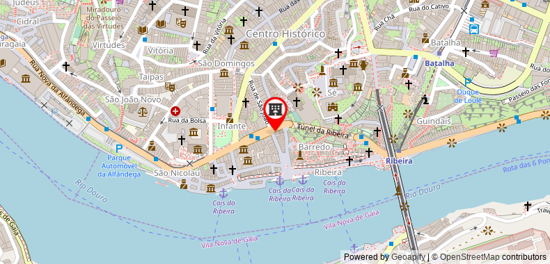Bluesock Hostels Porto on maps