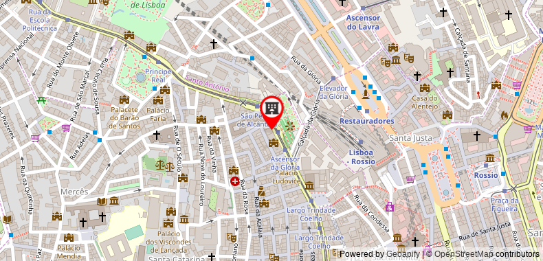 The Independente Hostel & Suites on maps