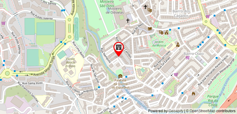 Bản đồ đến Odivelas Cosy Apartment- By Red Ba Serviced (UK)
