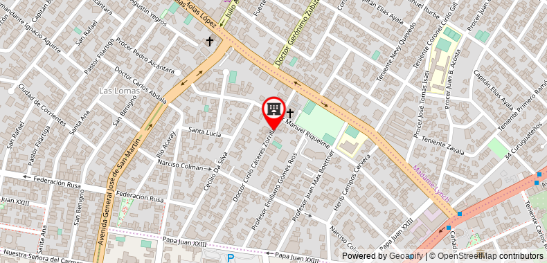 Arthaus Boutique Hotel on maps