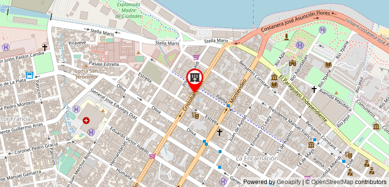 Hotel San Diego on maps