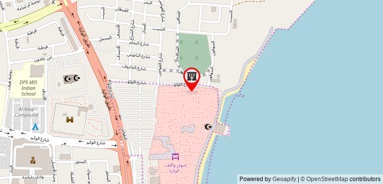 Bản đồ đến Khách sạn Souq Al Wakra Qatar by Tivoli
