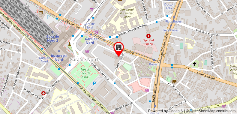 Bản đồ đến Khách sạn Hello - Gara de Nord