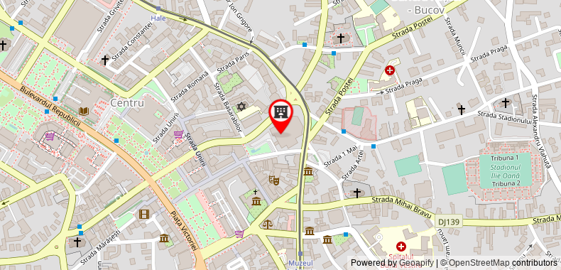 Bản đồ đến Khách sạn Prahova Plaza