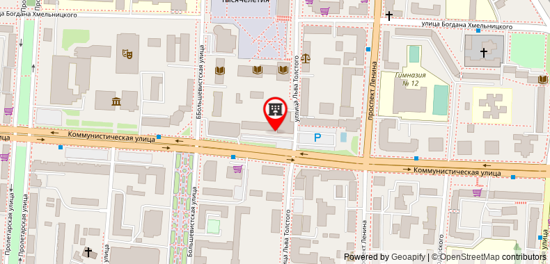 Saransk Hotel on maps
