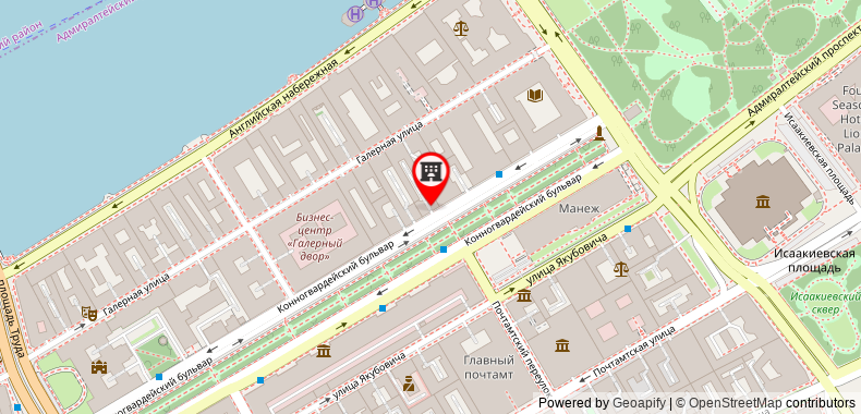 Bản đồ đến Weekend Project on the Konnogvardeysky Avenue 9-1