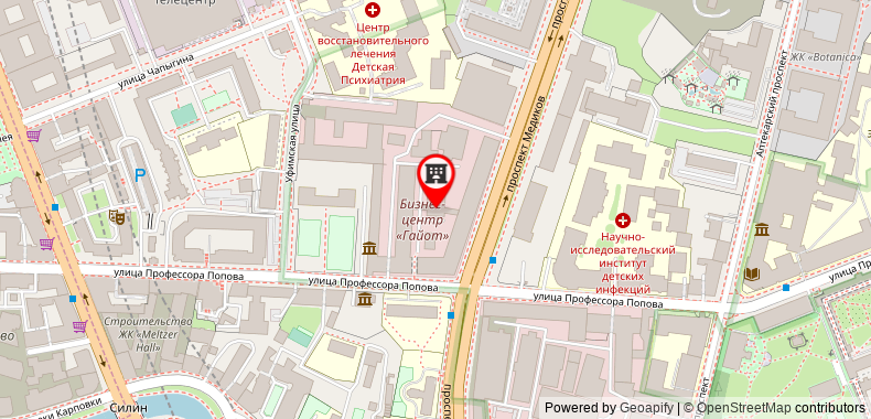Business Boutique Hotel Guyot on maps