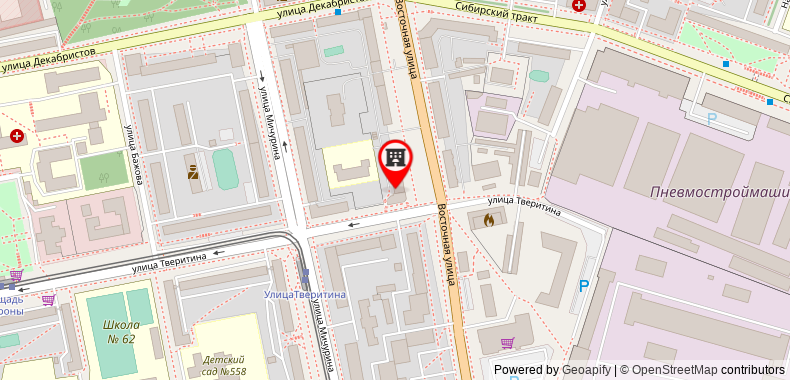 ATLAZA City Residence on maps