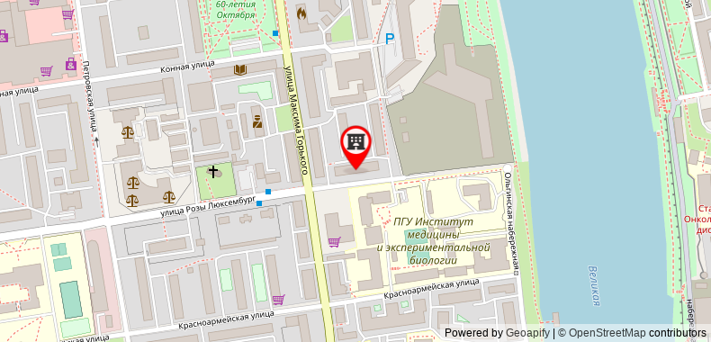 Bản đồ đến Apartments on Rosa Luxemburg 5