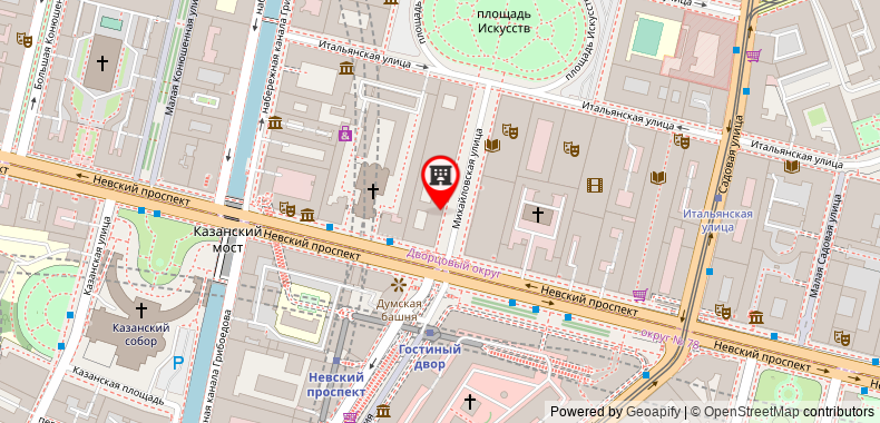 Bản đồ đến Khách sạn Belmond Grand Europe