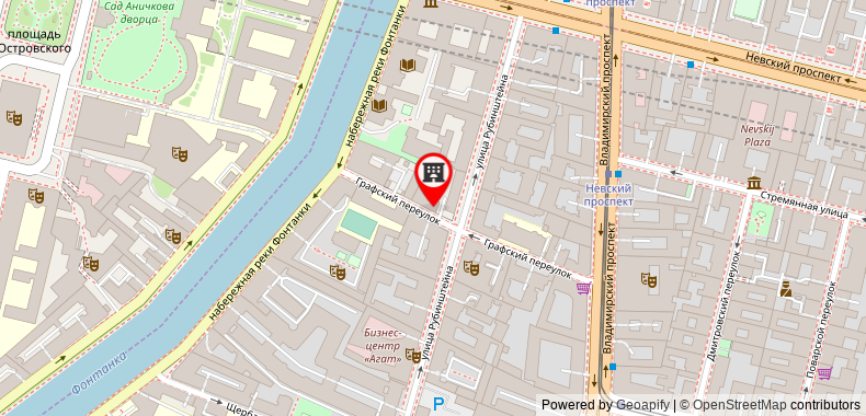 Bản đồ đến STN Apartments on Grafsky