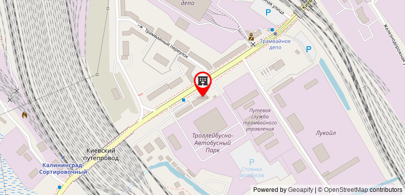 Berlin Hotel on maps