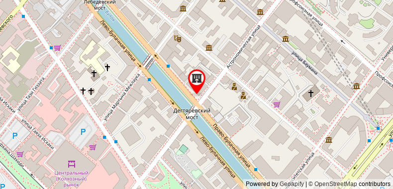 ibis Kazan Hotel on maps