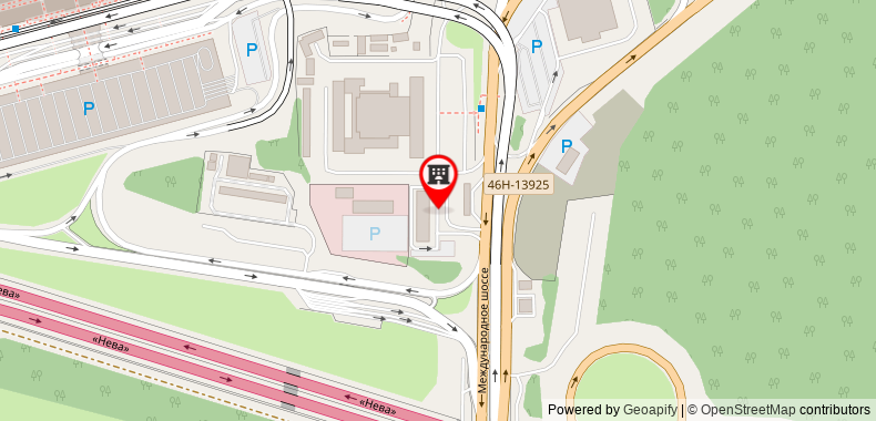 Holiday Inn Express Moscow - Sheremetyevo Airport on maps