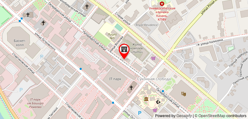 Suleiman Palace Hotel on maps