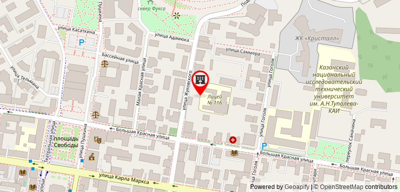 Bản đồ đến Khách sạn Karat