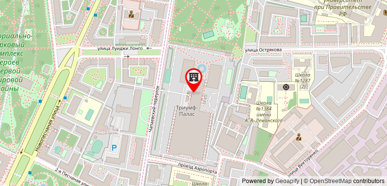 Triumph Palace Boutique Hotel on maps