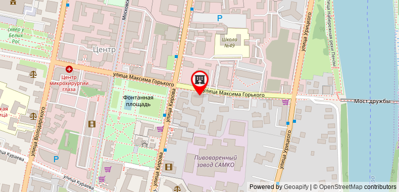 Bản đồ đến Khách sạn Heliopark Residence