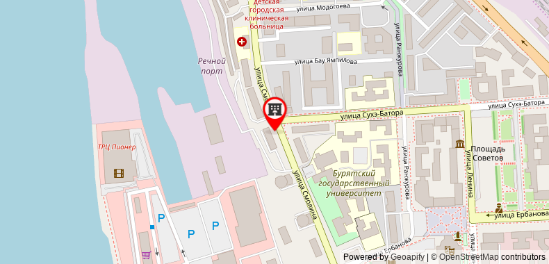 Bản đồ đến Khách sạn Greenwich