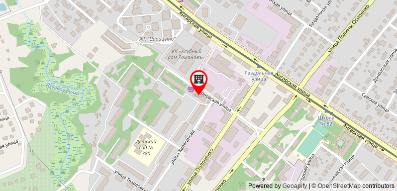 Bản đồ đến The apartment Zhirnovskaya d 7 to the centre 15m