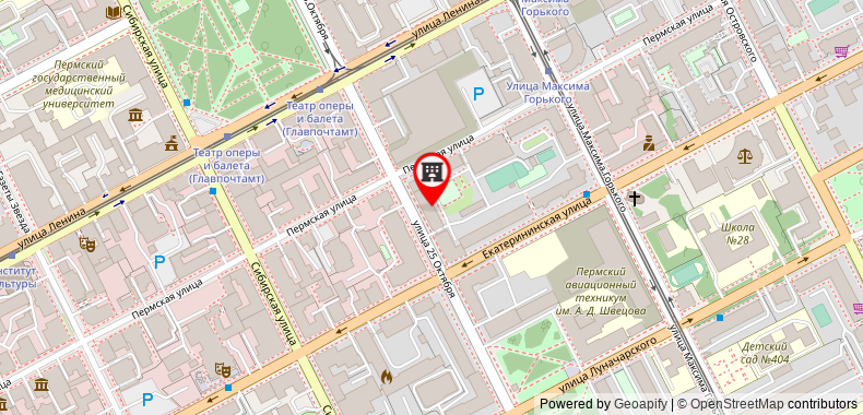 Bản đồ đến Amsterdam - квартира в самом центре Перми