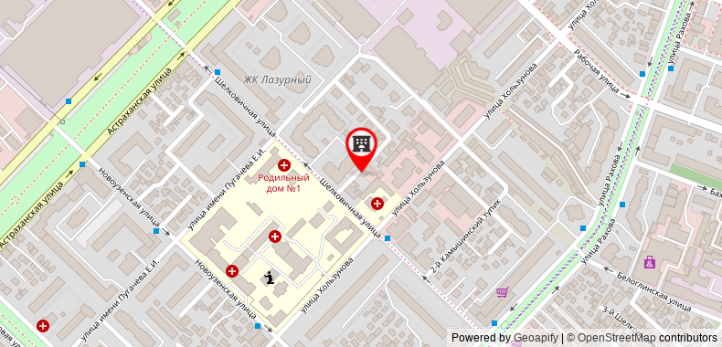 Bản đồ đến Khách sạn Polina