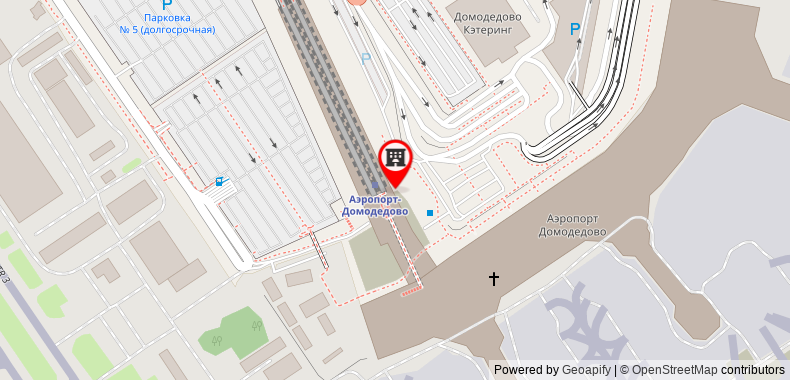 Maxima Domodedovo hotel on maps