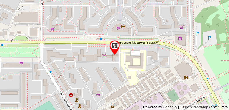 Bản đồ đến Khách sạn Salam Сheboksary
