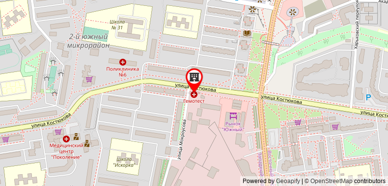 Bản đồ đến Khách sạn Milan