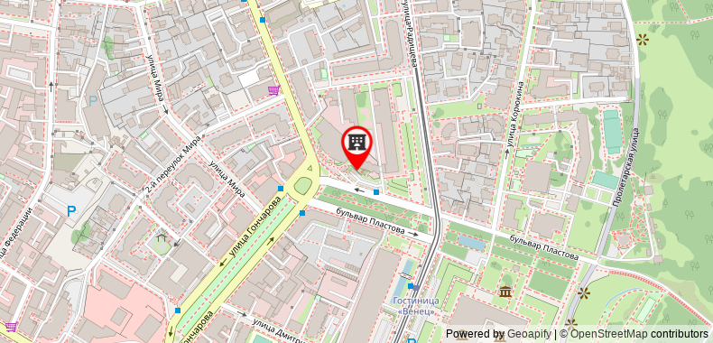 Simbirsk Hotel on maps