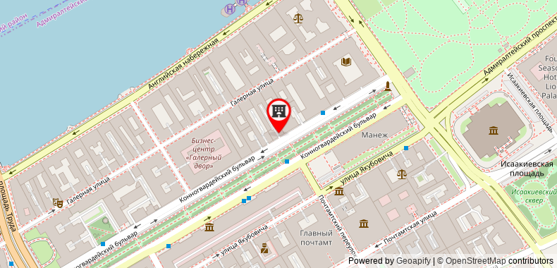 Bản đồ đến Weekend Project on the Konnogvardeysky Avenue 9-3