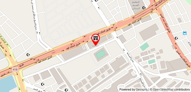 Bản đồ đến Al Eairy Apartments Al Qassim 3