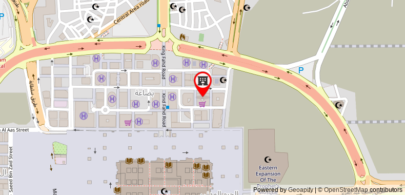 Al Haram Hotel - By Al Rawda on maps