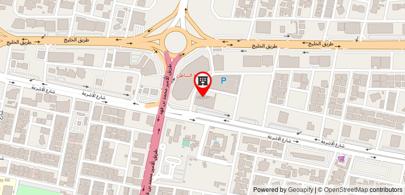 Bản đồ đến Boudl Al Shatea Apartment