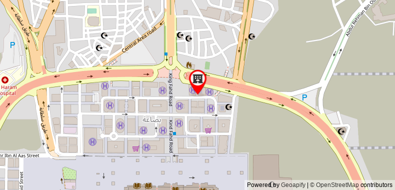 Bản đồ đến Khách sạn Dar Al-Naeem
