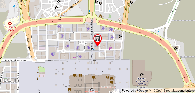 Shahd Al Madinah Hotel on maps