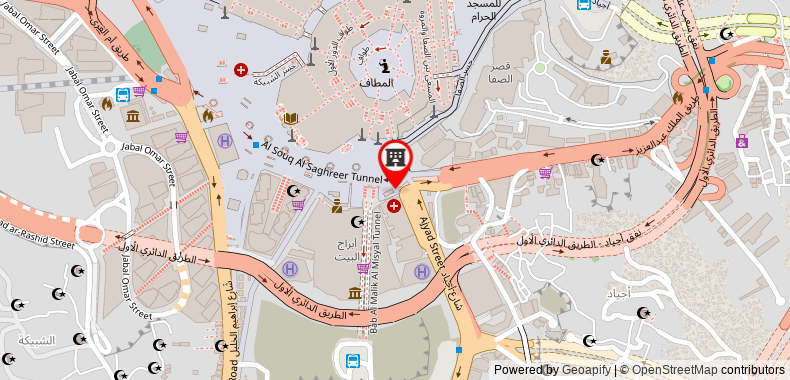 Bản đồ đến Khách sạn Al Safwah Royale Orchid