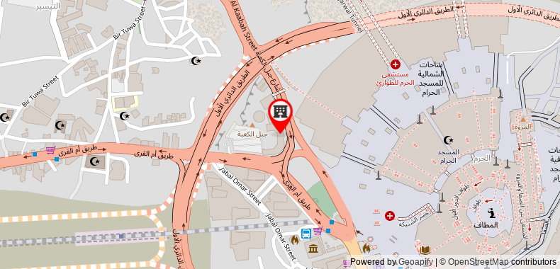 Bản đồ đến Khách sạn Anjum Makkah