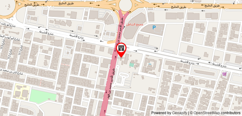 Bản đồ đến Khách sạn Sheraton Dammam & Convention Centre