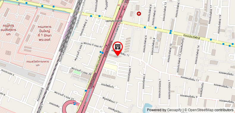 Grand Tower Inn Rama VI Hotel (SHA Plus+) on maps